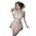 Sexy maid costume for women featuring sheer lace lingerie set with open-crotch design, playful and flirty outfit.