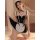 Sexy maid costume set featuring black and white design with lace details, perfect for cosplay or playful outfits.
