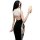 Sexy nun costume set featuring lacy design, high slit, and elegant back cutout, perfect for role play and cosplay ensembles.