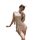 Sexy nurse costume for women - elegant sheer lace cosplay dress set with ruffled trim & mesh detail