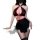 Sexy nurse costume for women featuring halter neck design, red cross accents, and mini skirt—perfect for seductive role play ...