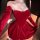Sexy off-shoulder bow dress with sparkling mini skirt, perfect for new year celebrations. princess-inspired design adds allur...