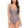 Sexy plus size lace bodysuit - deep v transparent mesh camisole with adjustable straps