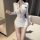 Sexy police cosplay costume for women - naughty flight attendant & ol secretary outfit, busty busty adult role play set