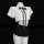 Sexy pure-yu style lingerie set featuring a short skirt and crop top with a tie detail, perfect for womens jk uniform outfits...