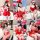 Sexy red velvet santa costume dress - festive holiday role play lingerie with cut-out details