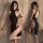 Sexy role play lingerie dress - high-slit cheongsam sleepwear for women, provocative costume outfit with elegant design
