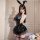 Sexy role play lingerie set - nurse costume outfit for women, flirty uniform sleepwear for small bust
