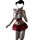Sexy sailor uniform lingerie set - cute pure & tempting student style cosplay outfit for women featuring a red skirt, white l...