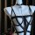 Sexy secretary costume: black strappy bodysuit with chain choker for women, bondage & role play lingerie.