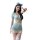 Sexy secretary costume set - split-style lingerie outfit with bodycon skirt & jk school uniform style