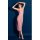 Sexy sheer bodycon dress with high slit and mesh backless design, perfect for women seeking elegance and allure.