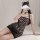 Sexy sheer bodysuit for women featuring mesh design, see-through one-piece, perfect for -style lingerie. ideal for wholesale...