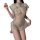 Sexy sheer cheongsam lingerie with floral embroidery, featuring a seductive no-remove design for intimate bedroom play.