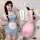 Sexy sheer japanese maid costume dress with apron - cute cosplay outfit for women