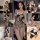 Sexy sheer mesh lingerie set with open-crotch design, featuring transparent sleepwear and provocative costume outfit for smal...