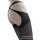 Sexy sheer open-crotch stockings with seductive mesh design, ultra-thin transparent hosiery for women.