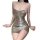 Sexy snake print backless cross-chain bodycon mini dress – nightclub queen low-neck skirt