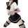 Sexy student-style lingerie set - cute jk uniform short skirt outfit for women featuring a sailor top, pleated skirt, and str...