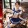 Sexy student uniform set - jk style sailor dress with seductive pleated skirt for role play