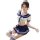 Sexy student uniform lingerie set - japanese jk style sailor outfit, plus size role play costume