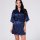 Sexy summer robe for women, lightweight sheer satin with lace trim, elegant kimono-style sleepwear and lounge set.