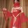 Sexy tang dynasty style sleep gown - silk hanfu-inspired sensual loungewear with draped scarf & bodice design