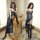 Sexy transparent peacock feather lace robe set – seductive cheongsam-style slip dress with adjustable straps, featuring intri...