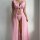 Sexy velvet deep v lace sleep dress set for women – sensual backless nightgown with elegant trim