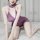 Sexy vintage butterfly floral sheer cheongsam set - lace-up bodycon sleepwear outfit