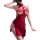 Sexy vintage sheer cheongsam lingerie set for women – retro lace backless costume outfit with ties