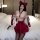 New sexy witch costume for women - cute & alluring kimono-style role play outfit with lingerie-inspired design