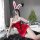 Sexy womens chinese-inspired lingerie set featuring a flirty qipao-style design, perfect for plus-size comfort and allure.