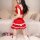 Sexy new year lingerie set - christmas pure temptation costume sleepwear, no-remove bedroom outfit for winter