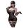 Luxury sheer lace push-up chemise with ultra-thin design, perfect for adult role play. features delicate lace details and bon...