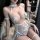 Sexy sheer maid costume set featuring see-through floral design, detachable top with lace details, perfect for themed events ...