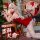Sexy christmas costume set with reindeer headwear, perfect for womens holiday outfits