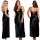 Silk-look sensual lace chemise dress – elegant sexy sleepwear for women, featuring elegant design and lace detailing, perfect...