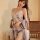 Silky satin sexy lingerie set featuring lace details, elegant design, perfect for summer wear. includes matching slip dress a...