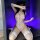 Sultry cute lingerie set with sheer stockings - pure & playful sensual cosplay outfit featuring lace details and playful patt...
