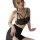 Sultry lace sheer sleepwear set featuring a delicate floral design, perfect for a night of elegance and comfort.