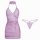 Sultry vintage sheer cheongsam bodycon short dress - lacy pure-temptation sleepwear set featuring delicate floral patterns an...