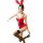 Suoqing sexy bunny costume set - a charming red bodysuit with lace details and bunny ears, perfect for adults seeking playful...