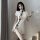 Suoqing sexy lingerie set - cheongsam-inspired seductive sleepwear with high slit & tempting design