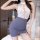 Woman modeling suoqing sexy lingerie set – pure & tempting secretary lace sleep dress with sheer mesh top and bodycon skirt.