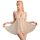Woman wearing suoqing sheer lace lingerie sleepwear set with front closure and low-cut straps, elegant nightgown.