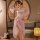 Vintage-inspired retro chinese hanfu style lingerie set featuring floral designs, perfect for roleplay with elegant details a...