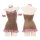 Sweetheart plush bodysuit skirt - cute kawaii cat ear lingerie set for women, busty plus size pure temptation sleepwear