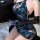 Vintage chinese style bodycon sleepwear featuring a plus-size seductive cheongsam design, adorned with pearl embellishments f...