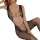 Transparent sensual lingerie set featuring open-crotch mesh bodysuit and sheer stockings, ideal for women seeking elegant and...